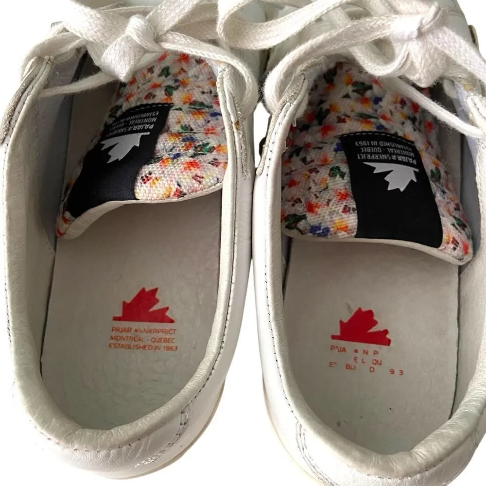 Pajar Canada Classic White Sneaker in Size US 8.5